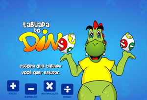 Jogos da Tabuada do Dino