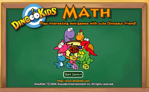 escola games matematica tabuada do dino