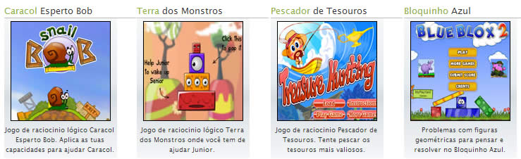 Jogos de Raciocínio Jogos de Raciocínio