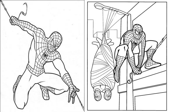 desenho para colorir homem aranha - Atividades para a Educação Infantil -  Cantinho do Saber